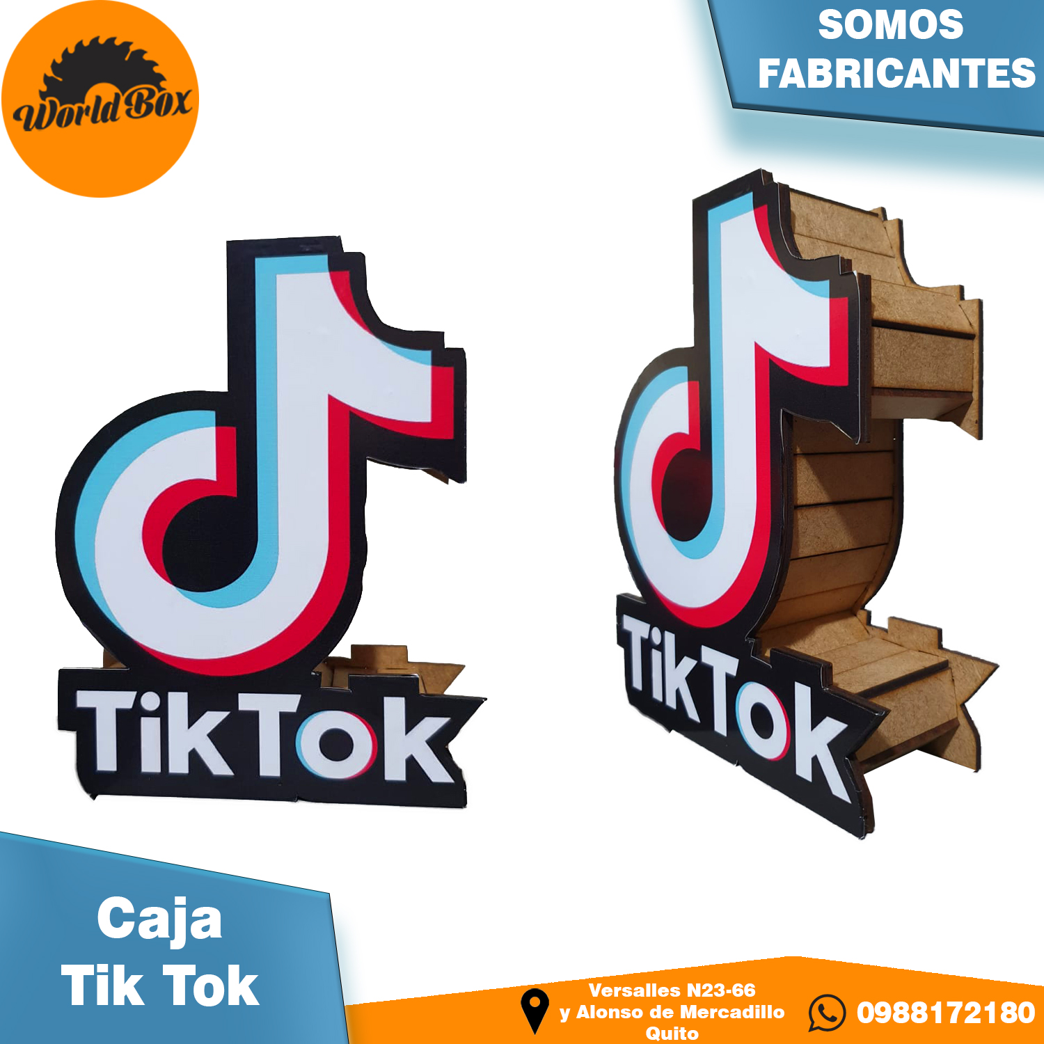 Caja Tik tok